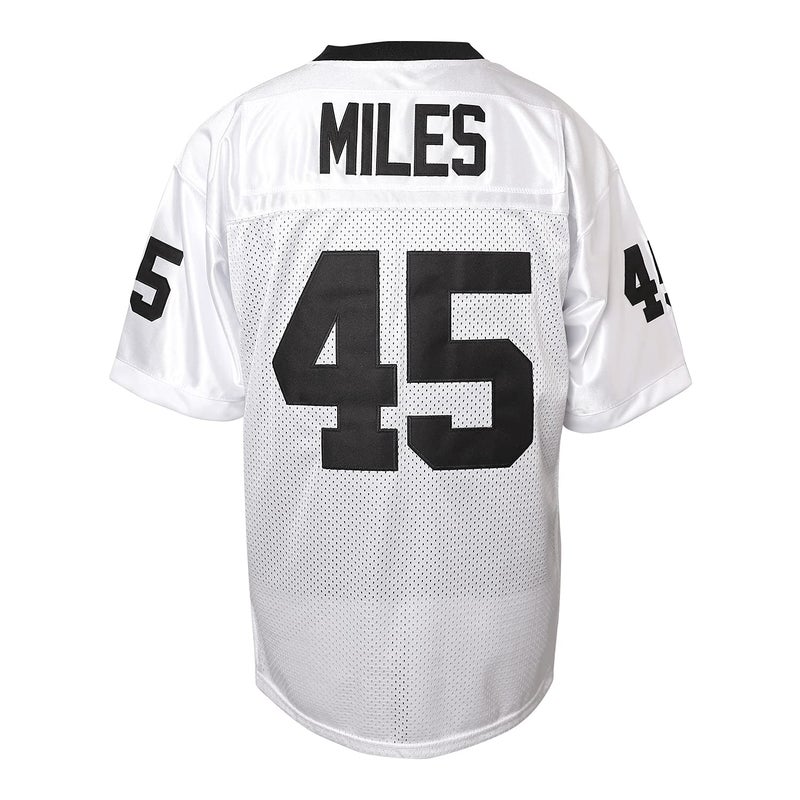 MESOSPERO Boobie Miles Jersey, 45 Permian High School Football Jersey Friday Night Lights Movie Jersey S-XXXL (White, Large) - Image 3